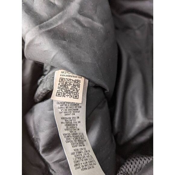 Under Armour Duffel Bag Medium Large Everyday Gym Bag‎ Black Camo - Picture 5 of 10